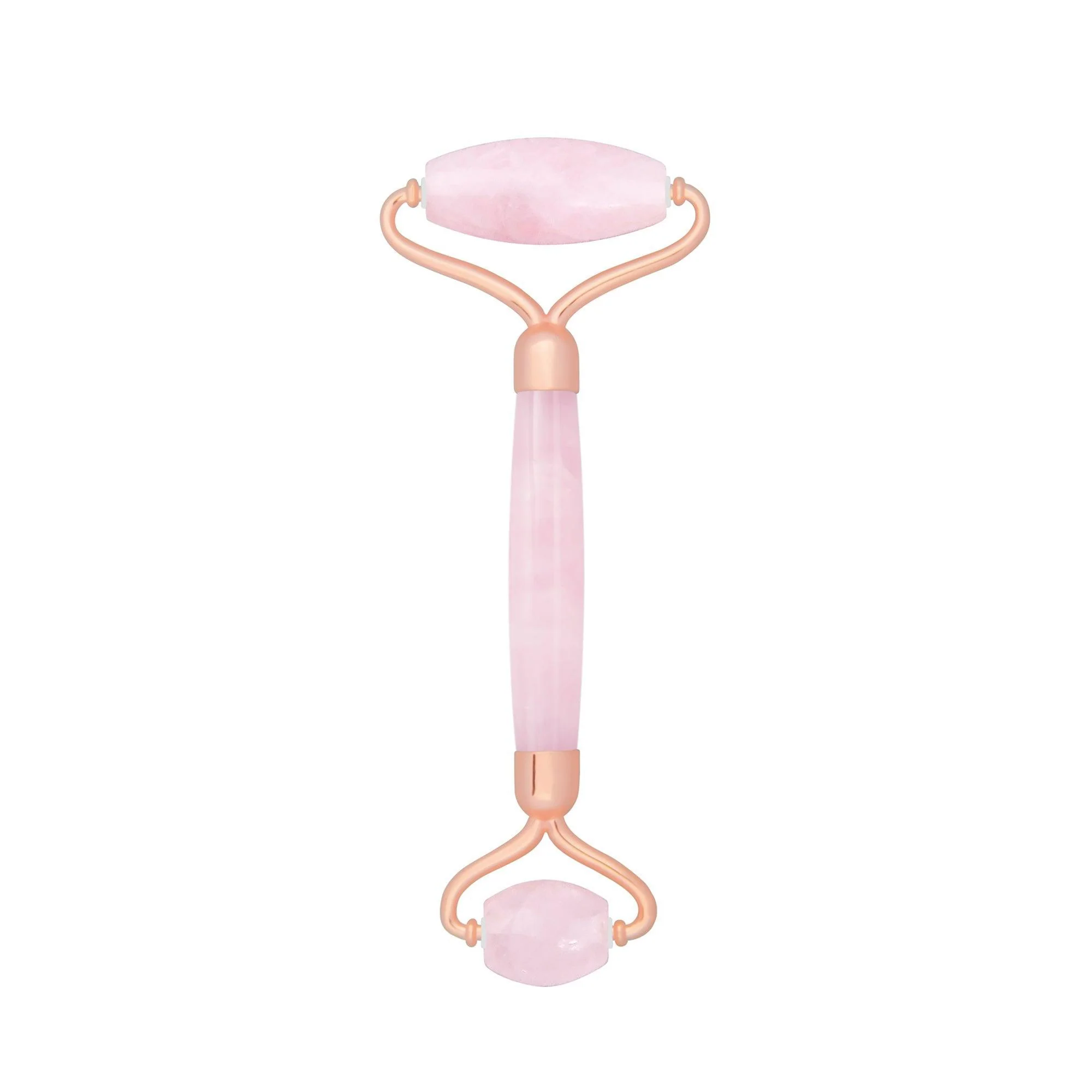 Refined Rose Quartz Facial Roller Secure