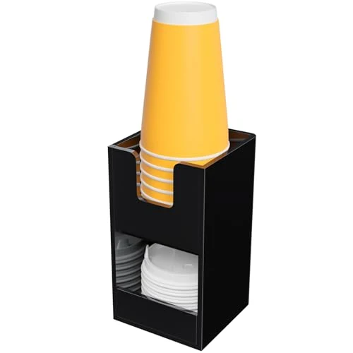 Fast 2 Compartment Cup Holder for Countertop Easy-to-Use