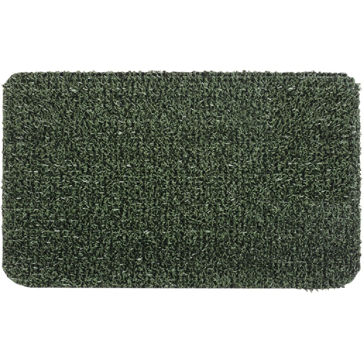 Professional GrassWorx Clean Machine Classic Evergreen 24 In. x 35.5 In. AstroTurf Door Mat Environmentally Friendly