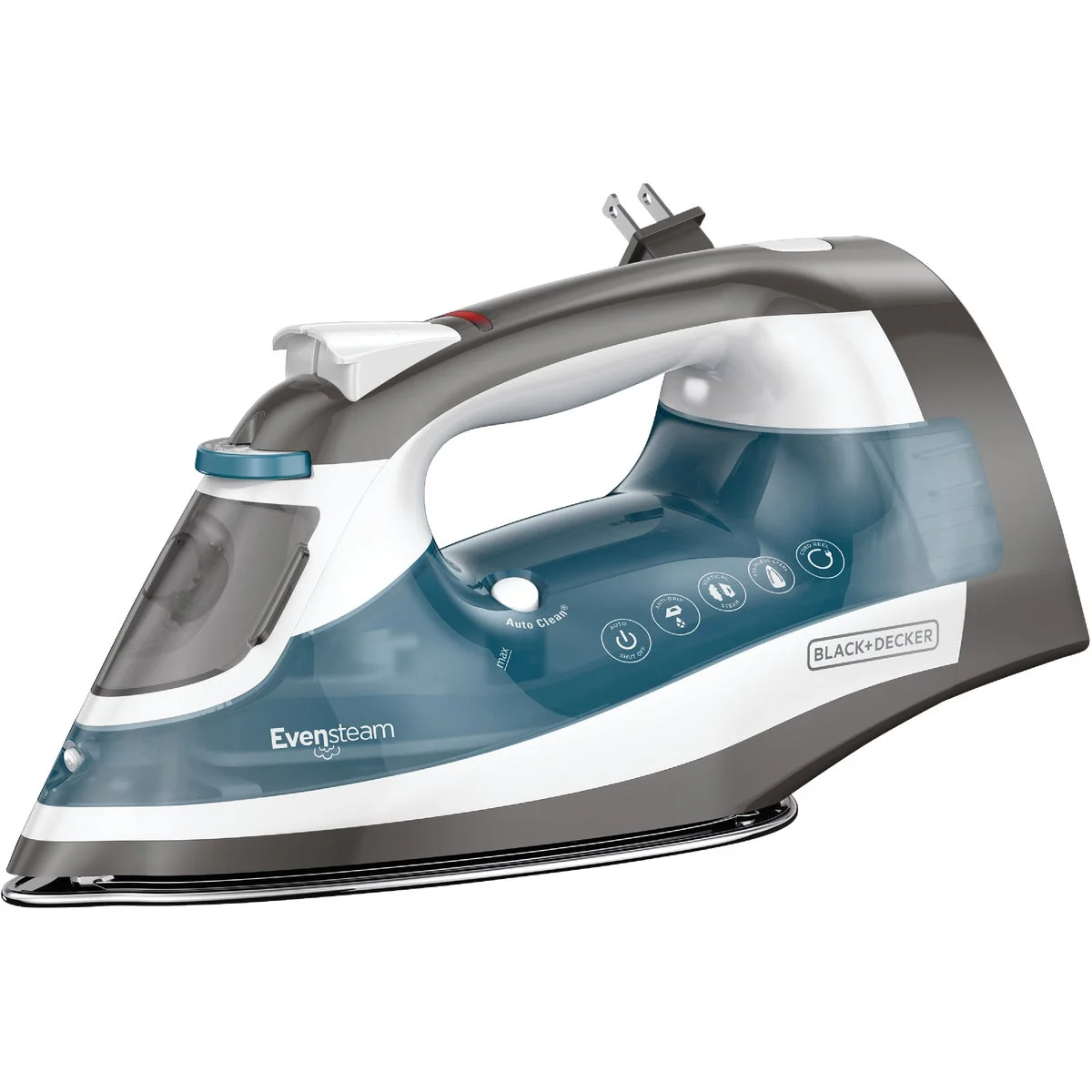 Carefully Designed Black Decker Xpress Steam Cordreel Iron Solid