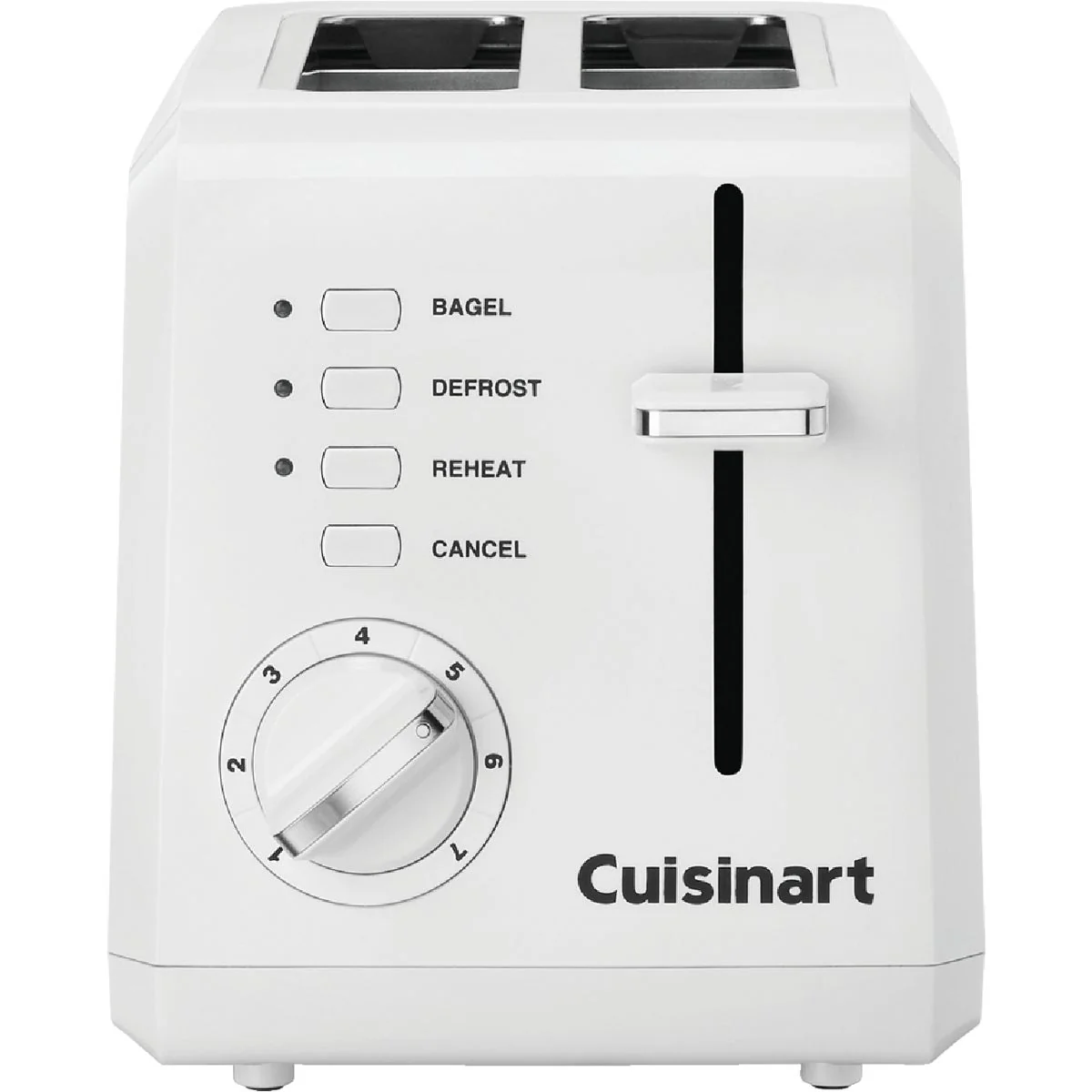 Superior Cuisinart 2-Slice White Toaster First-Class