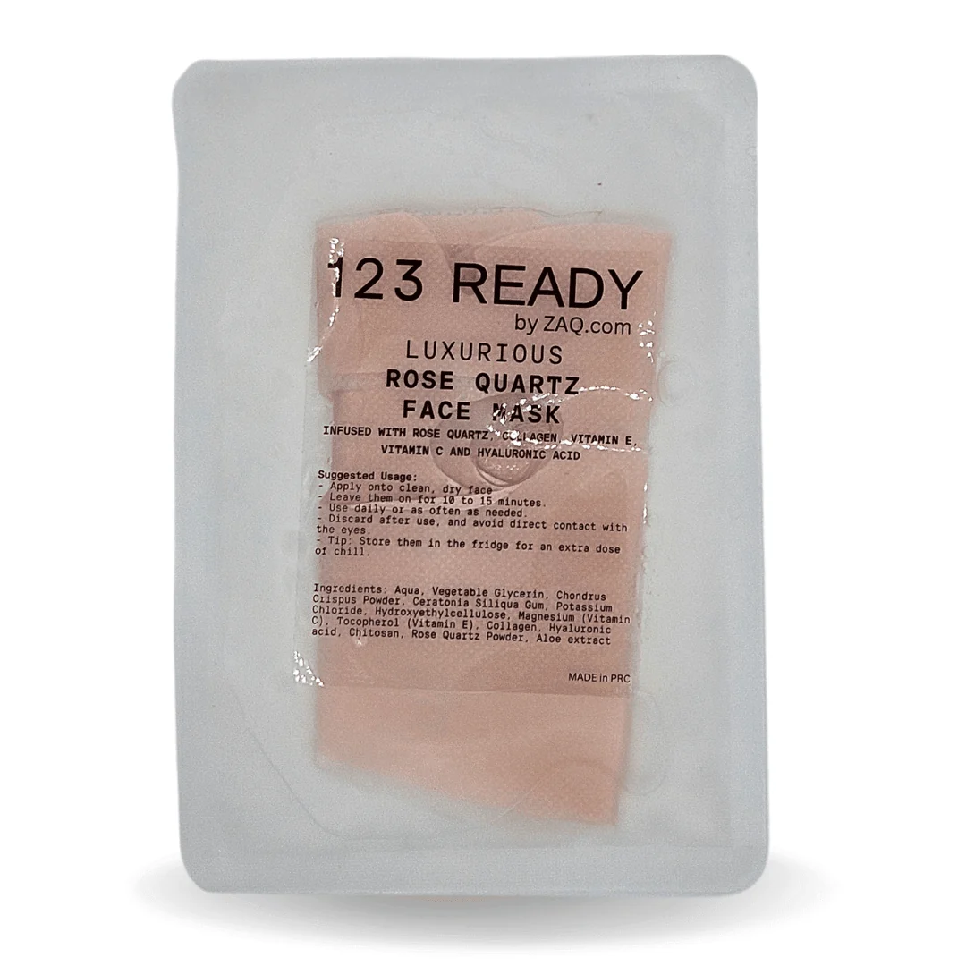Solid Rose Quartz Luxurious Hydrogel Face Mask Fashionable