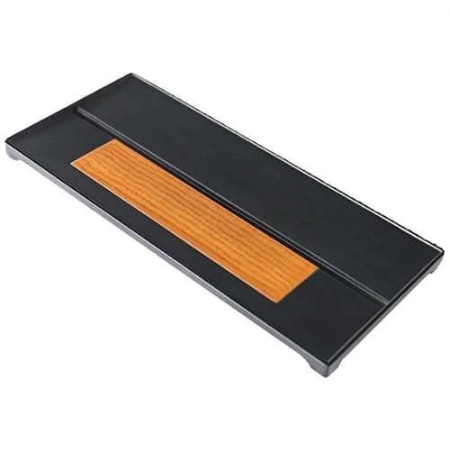 Green Tea Set Ebony Inkstone Tea Tray Tea Table Home Natural Black Gold Stone Tea Tray Chinese Tea Set Smooth