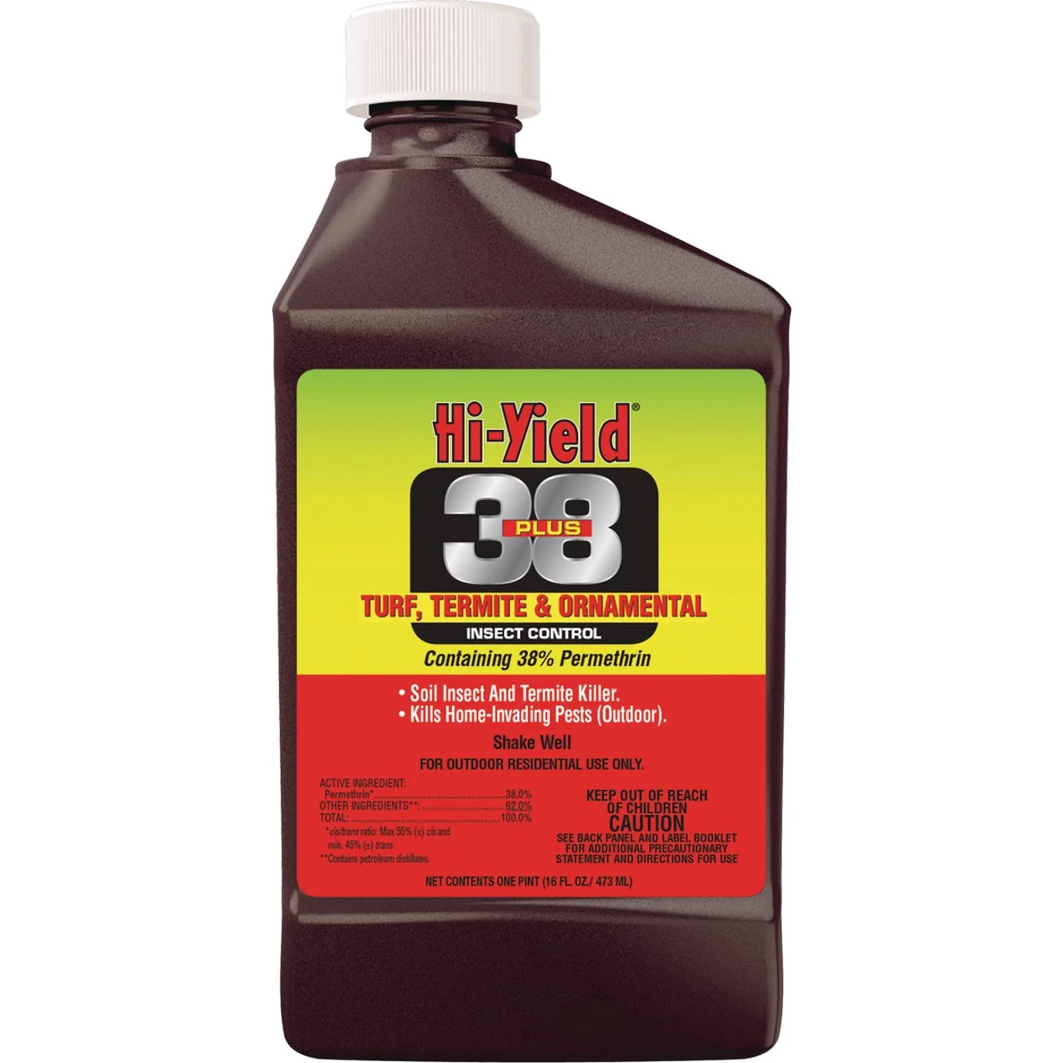 Easy-to-Use Hi-Yield 38 Plus 16 Oz. Concentrate Turf Termite Ornamental Insect Killer Smart