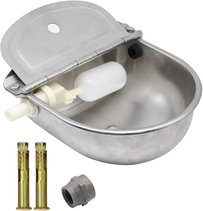 High-Performance Automatic Dog Feeder Trough Bowl Dispenser Waterer for Pet Dog Horse Cattle Goat Sheep Water Stainless Steel Farm ToolAbout ThisOverview Crafted