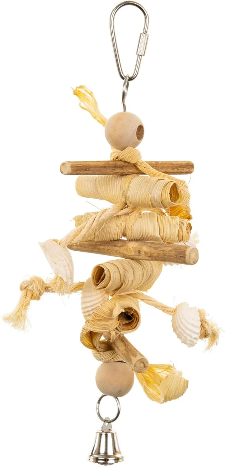 Proven Prevue Pet Products Naturals Physical Mental Princess Bird Toy 62553 Smooth