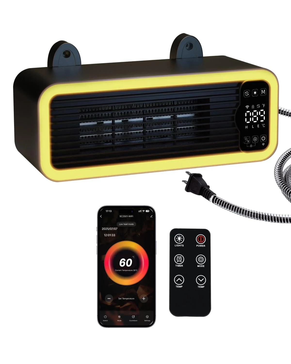 Authentic CATBOAT 1200W Pet Heater for Dog House — Smart App Quiet Safety Reusable