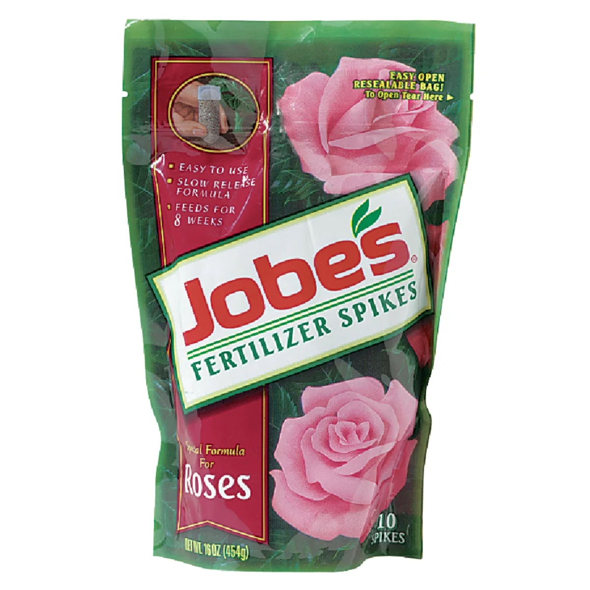 Effective Jobe’s 9-12-9 Rose Fertilizer Spikes 10-Pack Practical