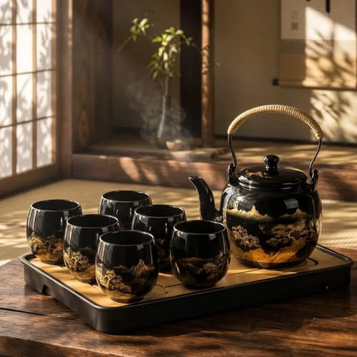 Prestigious 10 Pcs Japanese Tea Set Artisan