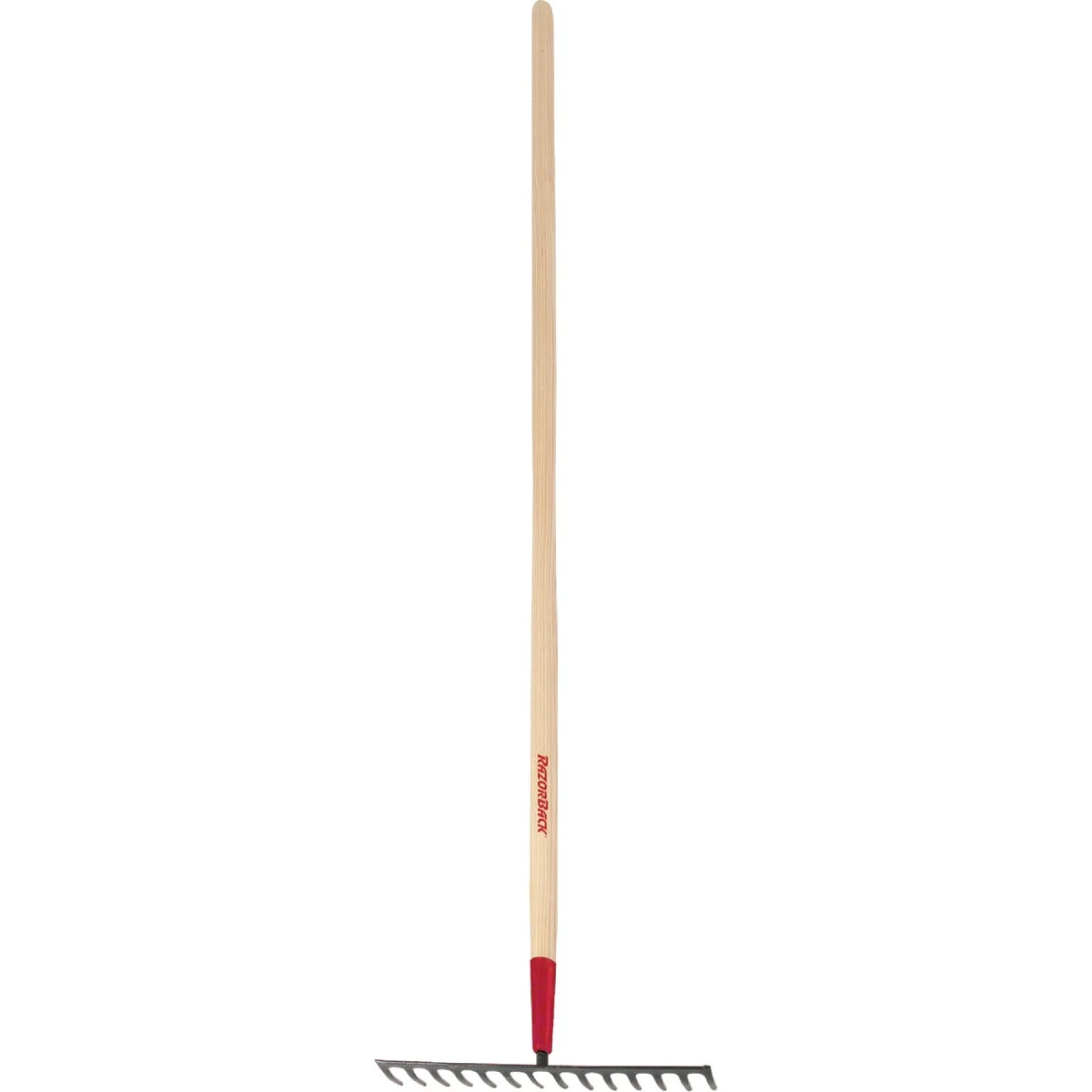 Unique Razor-Back 14 In. Steel Level Garden Rake 14-Tine Clean