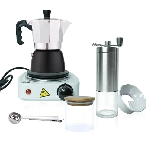First-Class Camping All in One Coffee Moka Pot Kits Flexible
