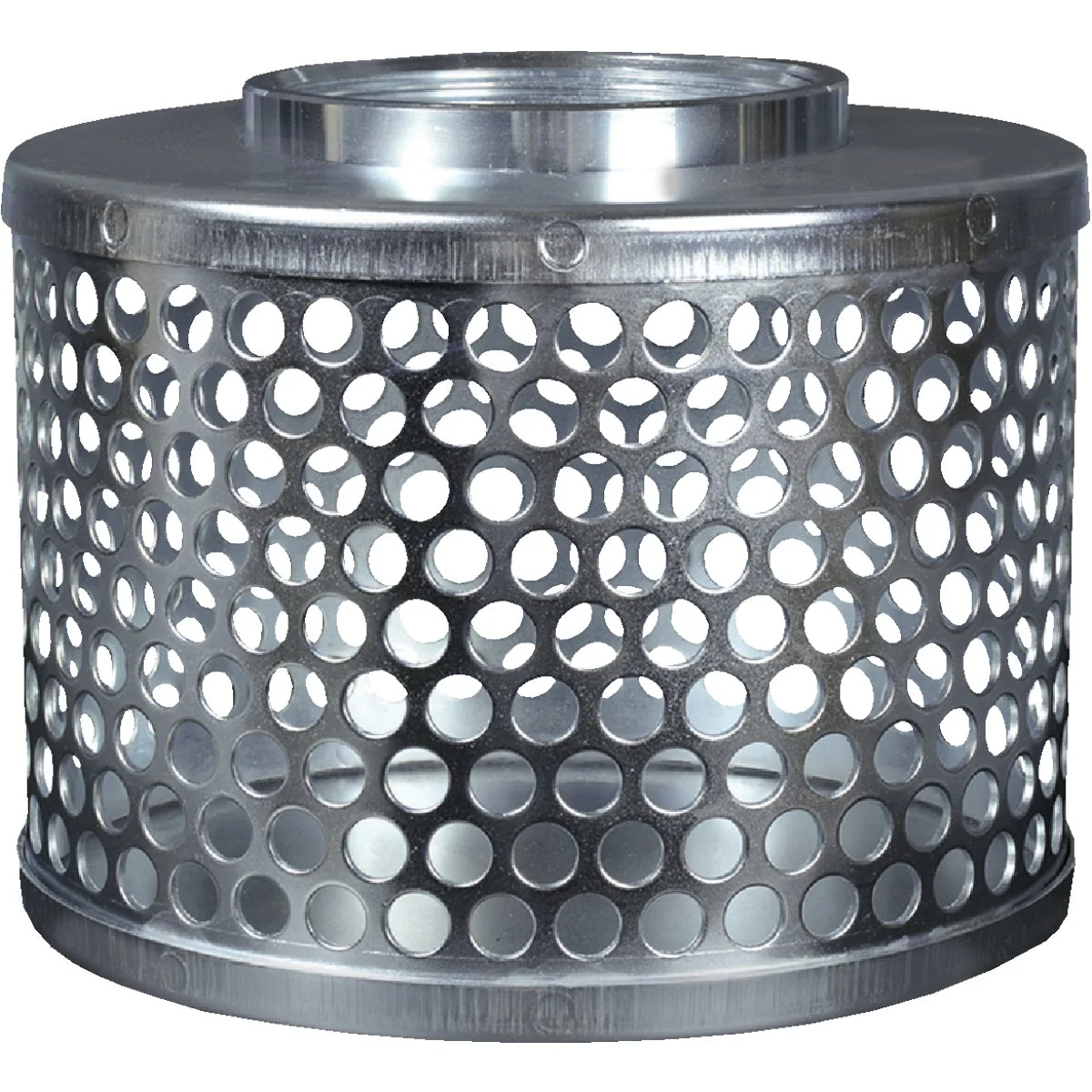 Enhanced Apache 1-1 2 In. ID Plated Steel Suction Hose Strainer Unique