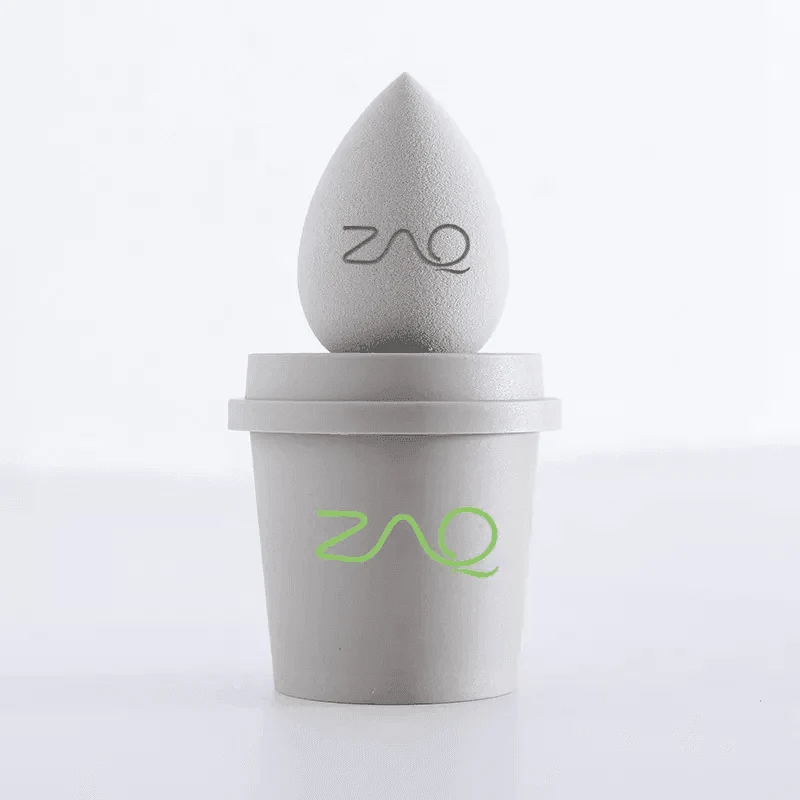 Outstanding Makeup Sponge Set Makeup Blender in Coffee Cup Cosmetic Tools for Liquid Powder BB Cream Sunscreen World-Class