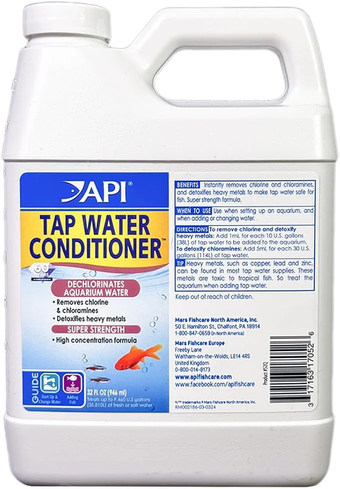 Casual API Fishcare 52Q API TAP Aquarium Water Conditioner 32-Ounce Bottle Sustainable
