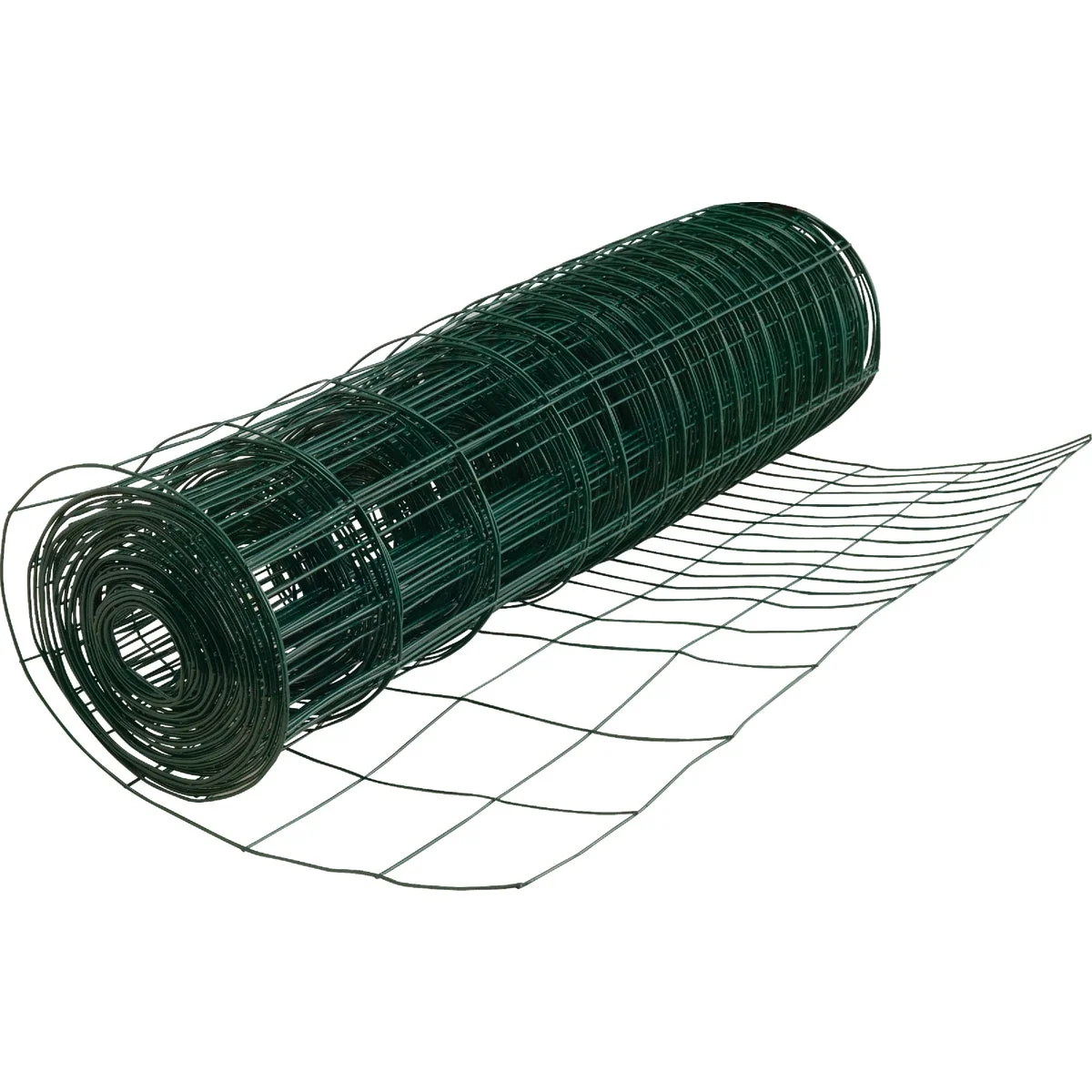Trendy Do it 28 In. H. x 50 Ft. L. Galvanized Wire Garden Fence Green Secure