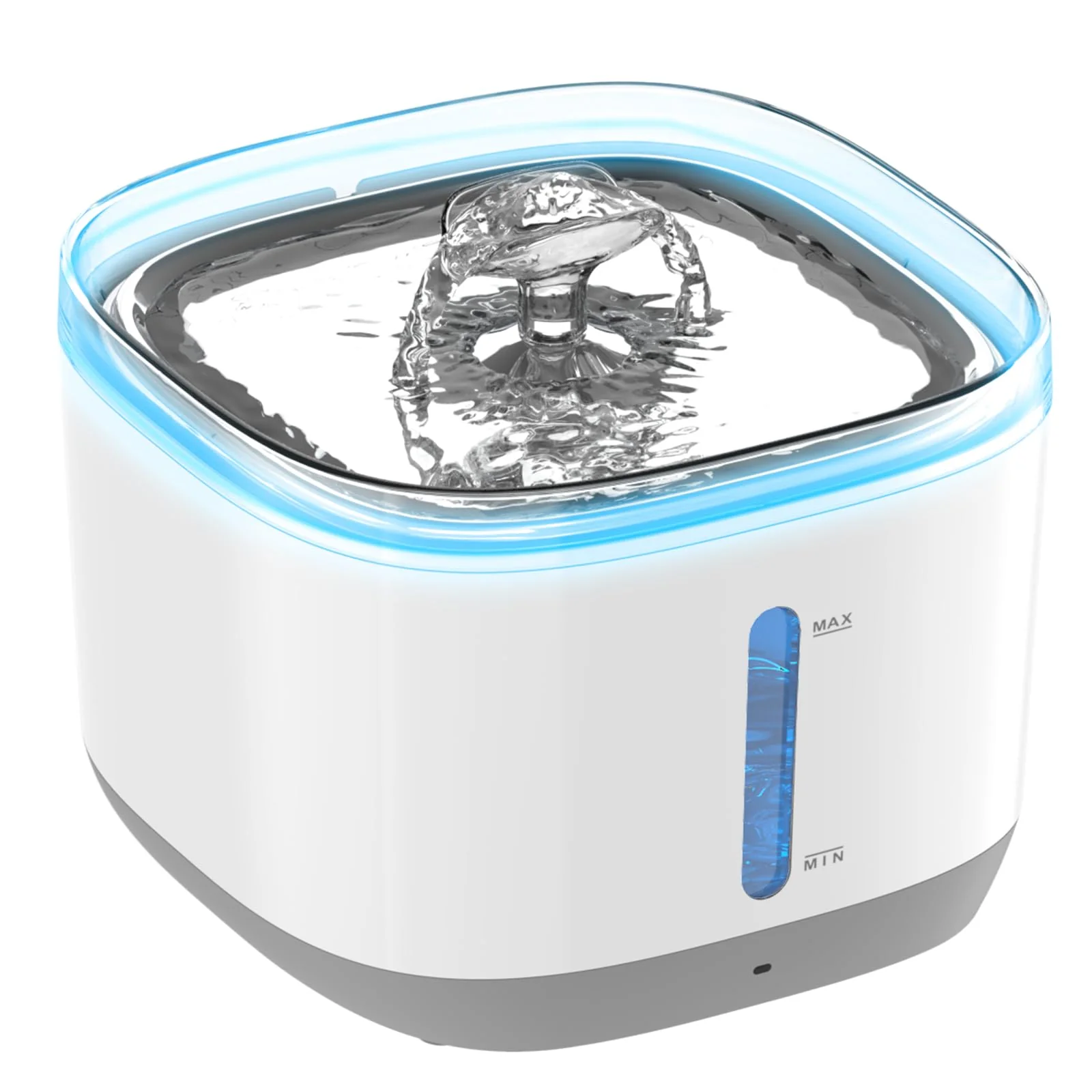 Elite MAGETANG Cat Water Fountain 3L Wireless Battery Powered with Motion Sensor and 5-Stage Filtration Powerful