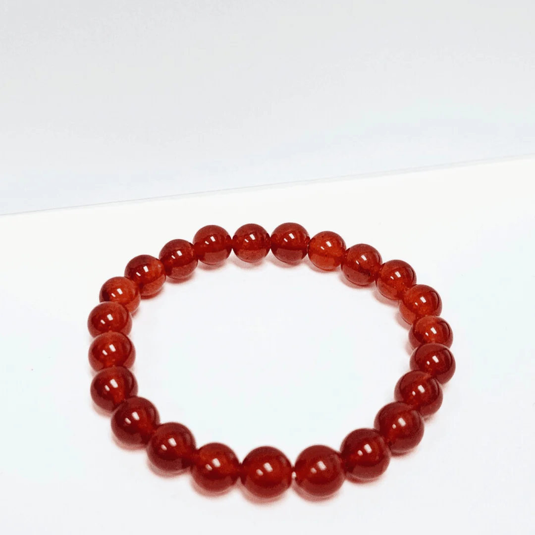 Minimalist Red Agate Bracelet – Protection Quality