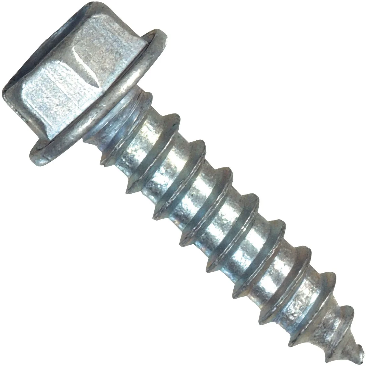 High-Quality Hillman 12 x 1-1 2 In. Slotted Hex Washer Head Zinc Sheet Metal Screw 100 Ct. Artisan