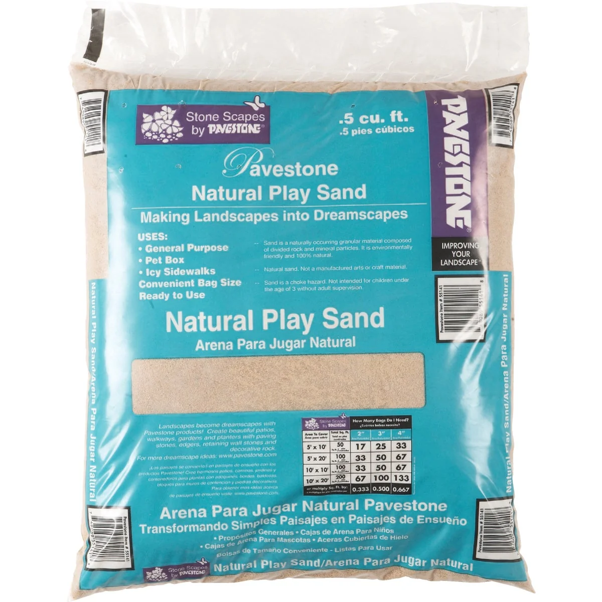 Dependable Pavestone 0.5 Cu. Ft. Play Sand Detailed