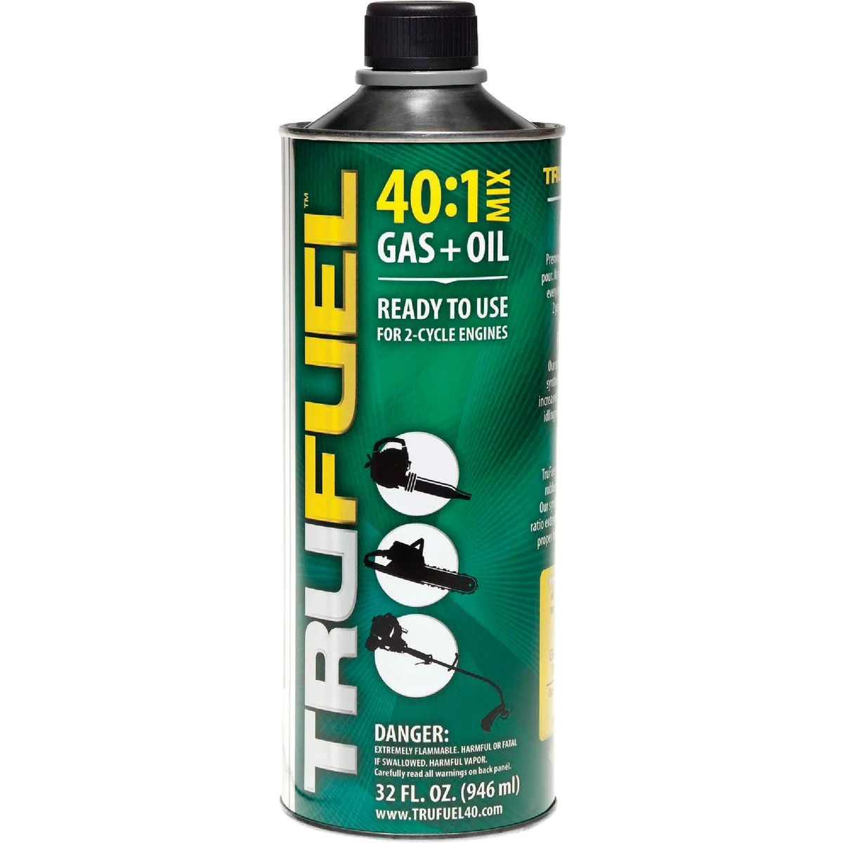Stylish TruFuel 32 Oz. 40 1 Ethanol- Small Engine Fuel Oil Pre-Mix Practical