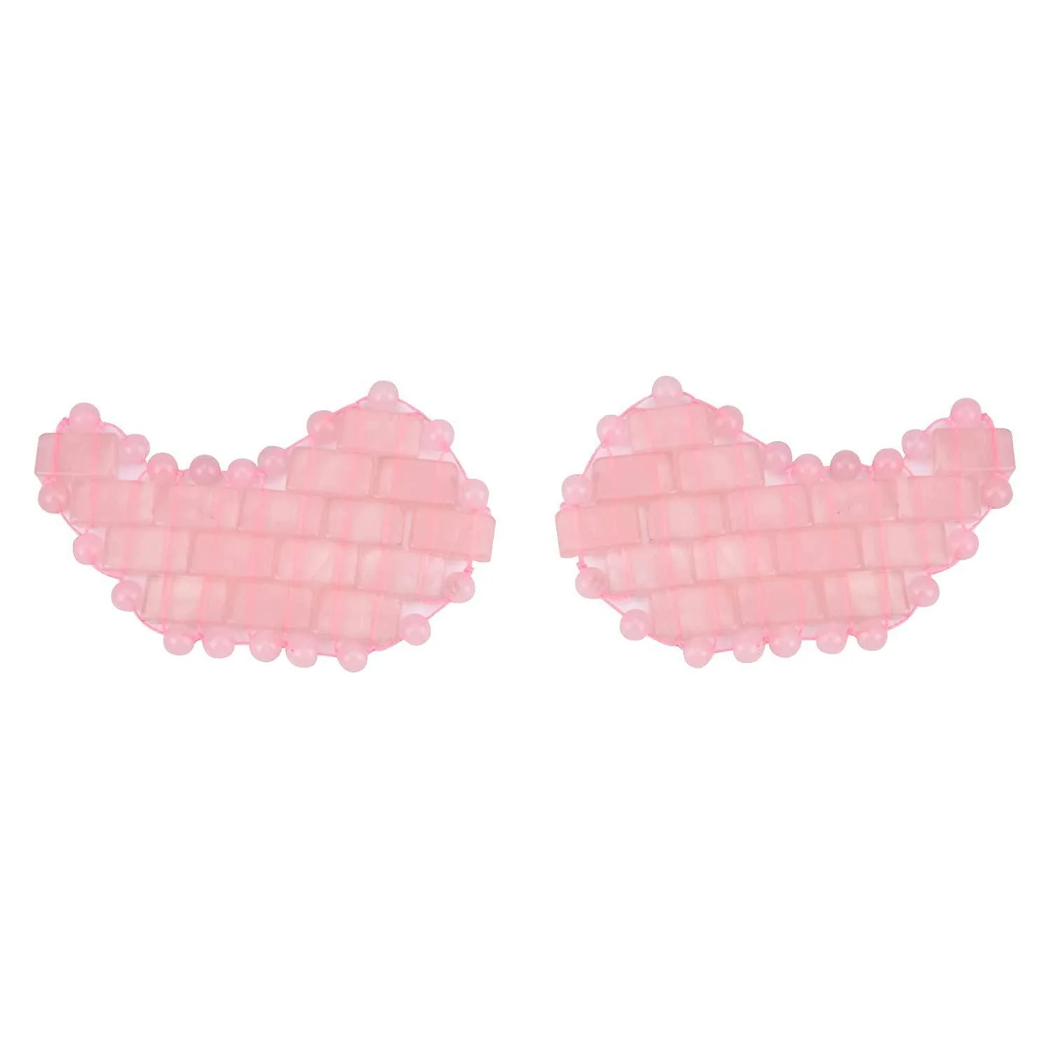 Comfortable Rose Quartz Under Eye Mask Recyclable