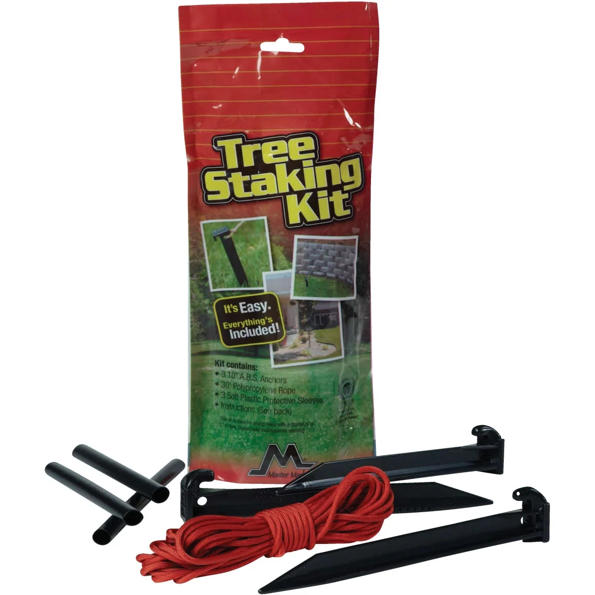 Consistent Master Mark Plastic Smaller Than 2-1 2 Tree Stake Kit Durable