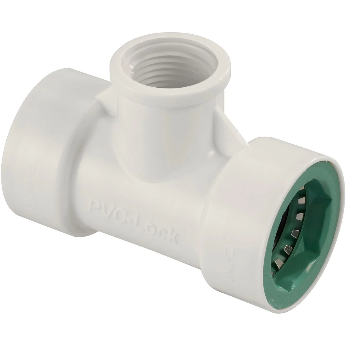 Long-Lasting Orbit 3 4 In. x 1 2 In. FPT PVC-Lock Tee Expertly Made