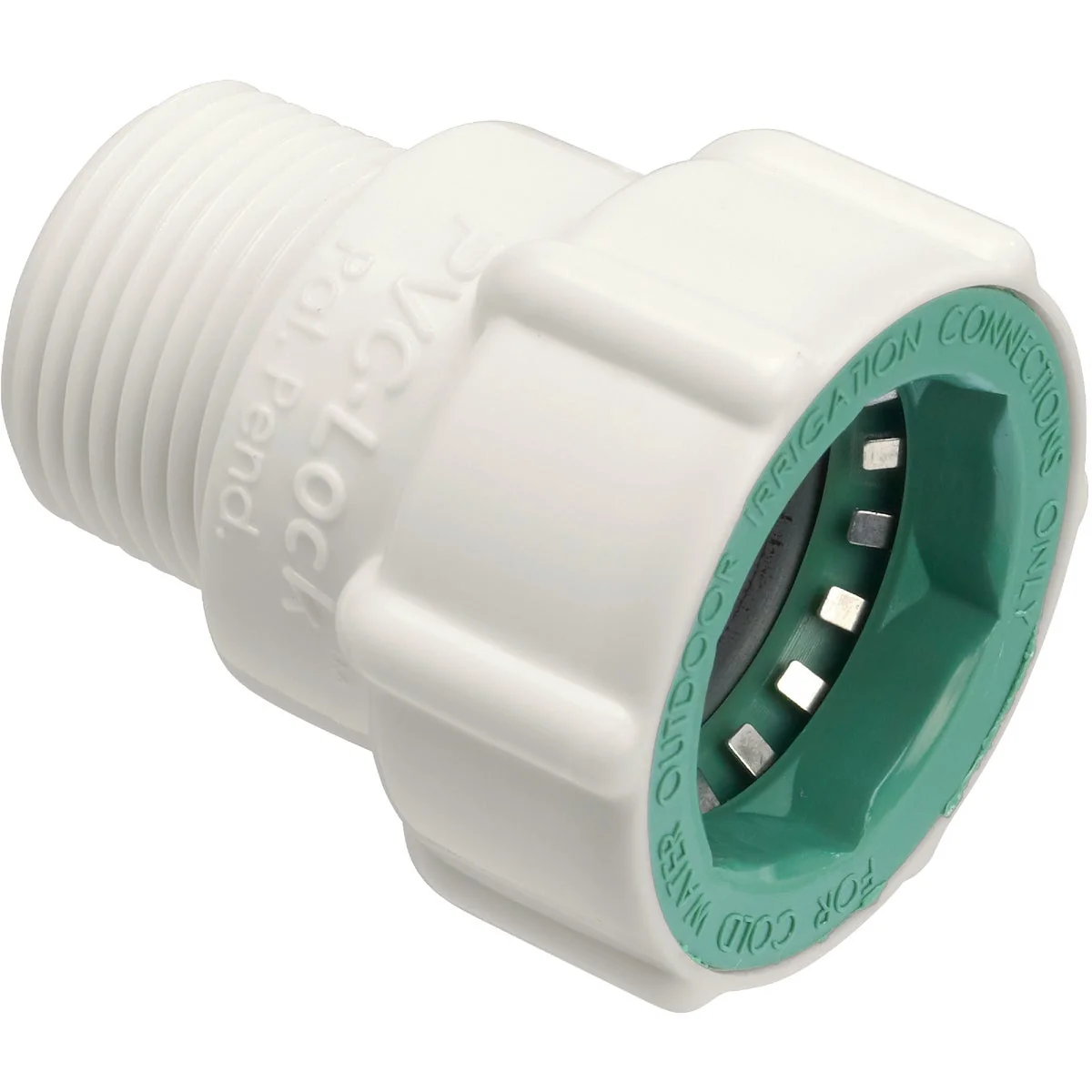 Crafted Orbit 3 4 In. x 3 4 In. MNPT PVC-Lock Adapter Powerful