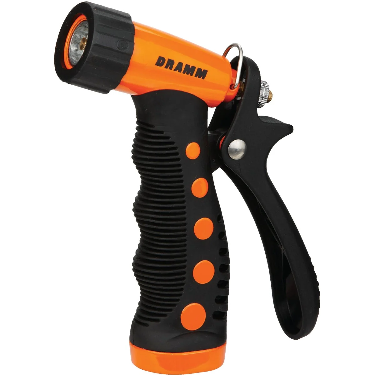 Classic Dramm Heavy-Duty Metal Pistol Nozzle Orange Innovative