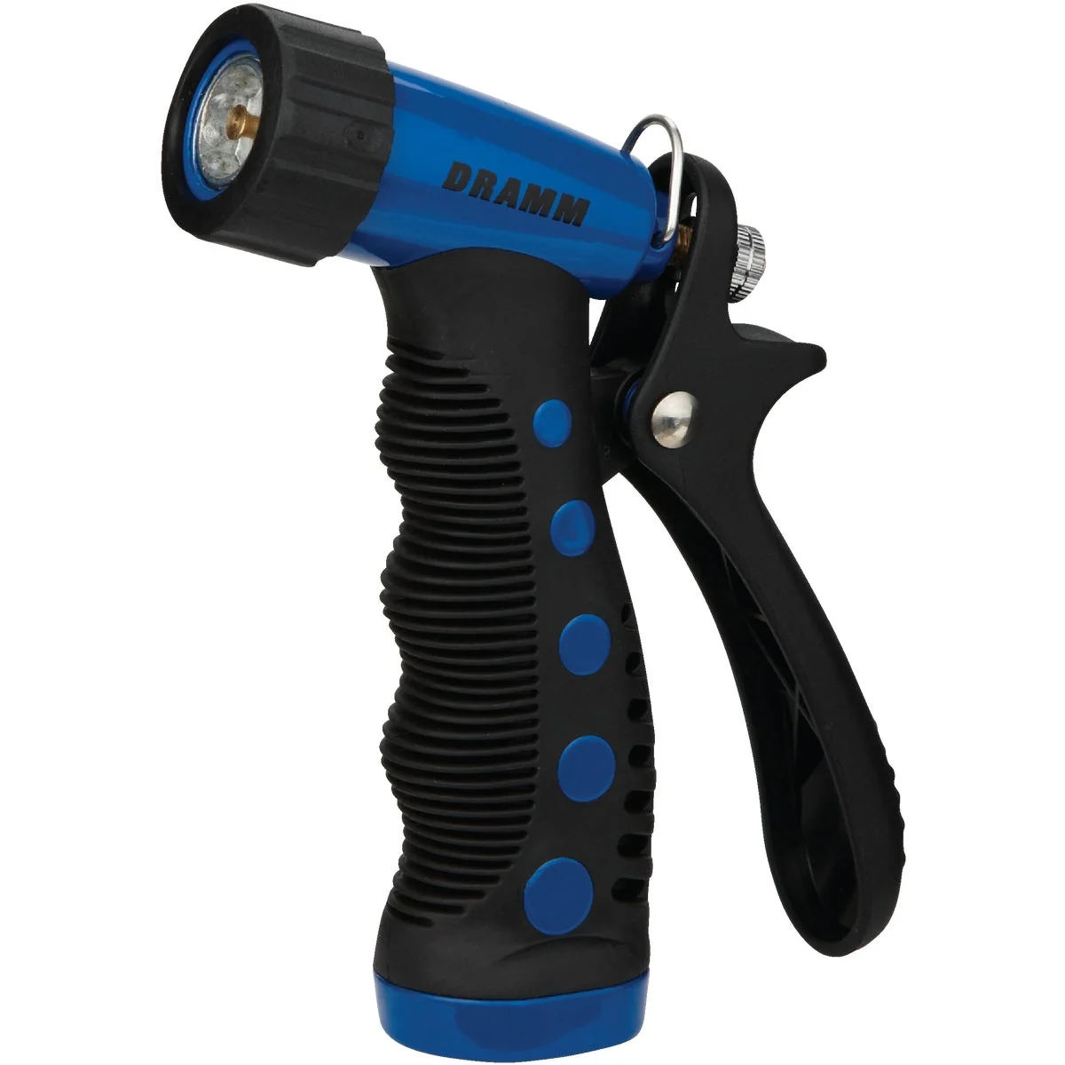 Specialty Dramm Heavy-Duty Metal Pistol Nozzle Blue Soft