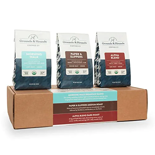 Elite Grounds Hounds Coffee Organic Variety Pack 18 Ounce Comfortable
