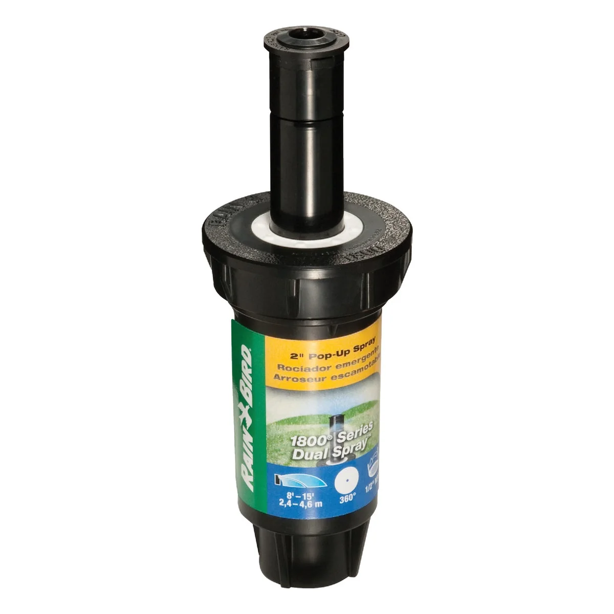 High-Quality Rain Bird 2 In. Full Circle Dual Spray Pop-Up Head Relaxed