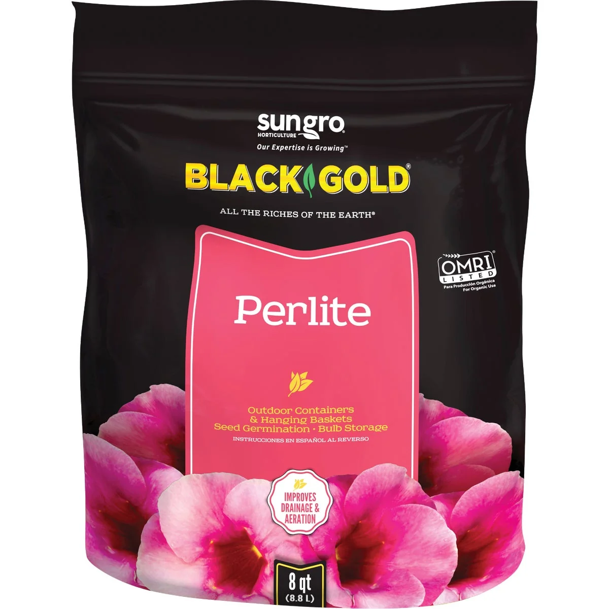 Detailed Black Gold 8 Qt. 8 Lb. Perlite Versatile