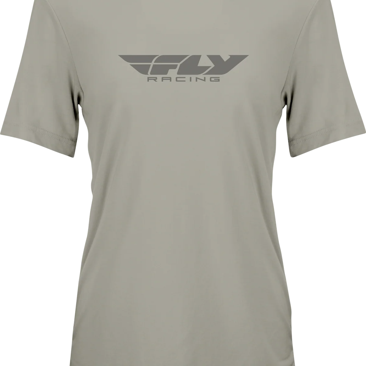 Lightweight Women’s Fly Origin Corp Tee Stone Heather Lg Premium