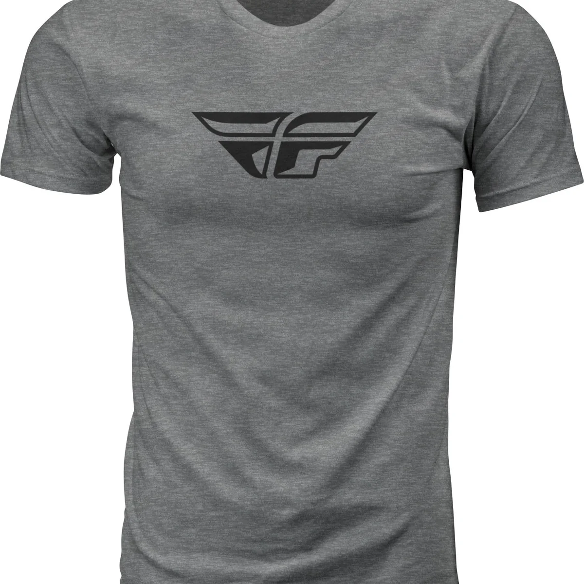 Professional Fly F Wing Tee Dark Grey Heather Xl Durable