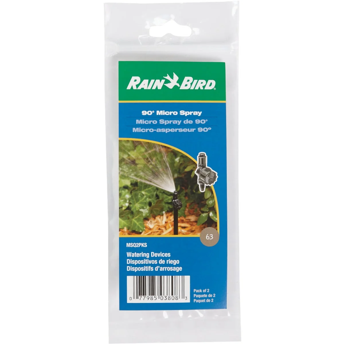 Easy-to-Use Rain Bird Quarter Circle Micro-Spray Nozzle 2-Pack Fast
