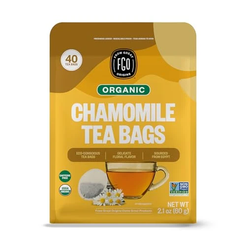 Professional Organic Chamomile Tea 40 Count Prestigious