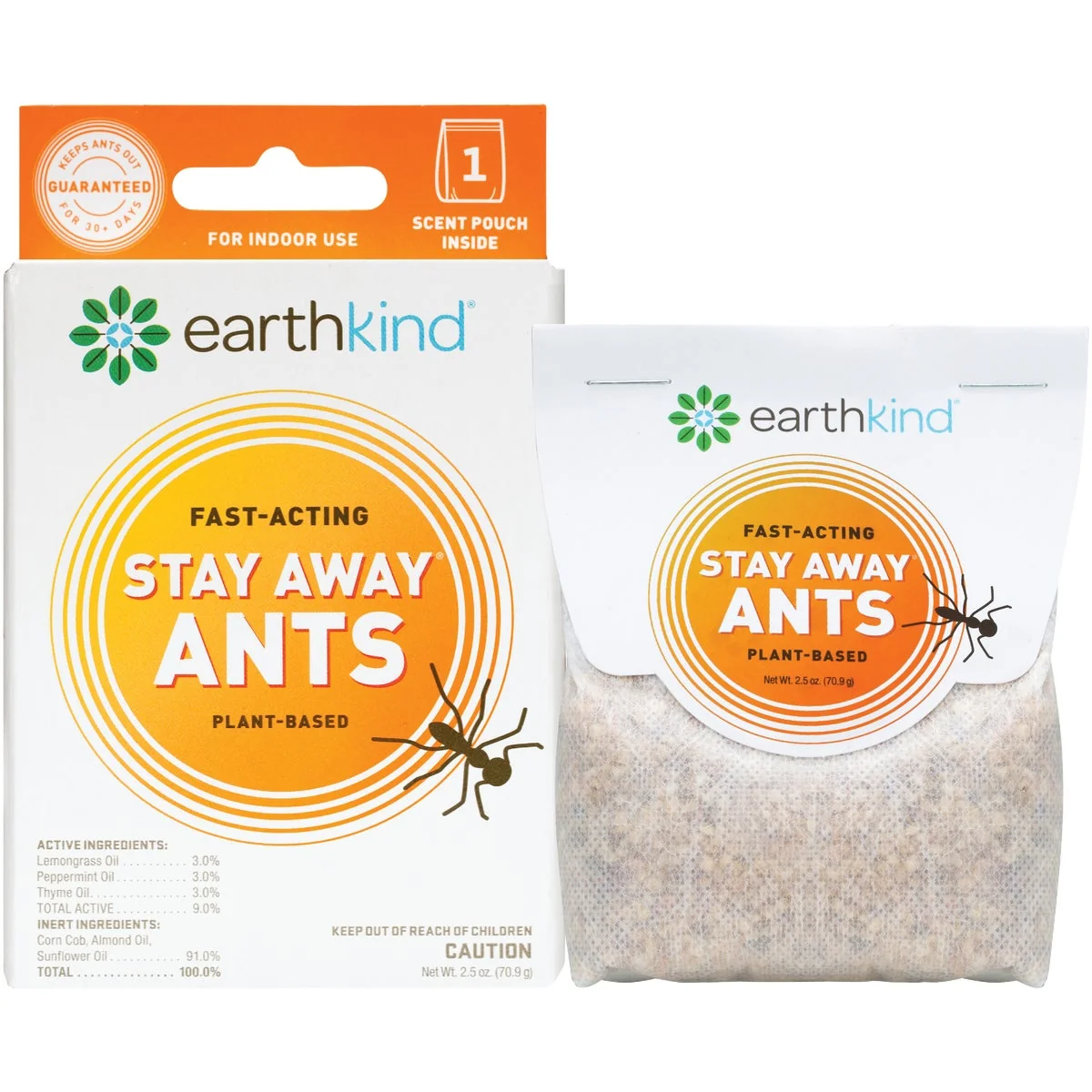 Fine Crafted Earth Kind Stay Away 30 to 60-Day Natural Ant Roach Repellent Refill Pouch Trendy