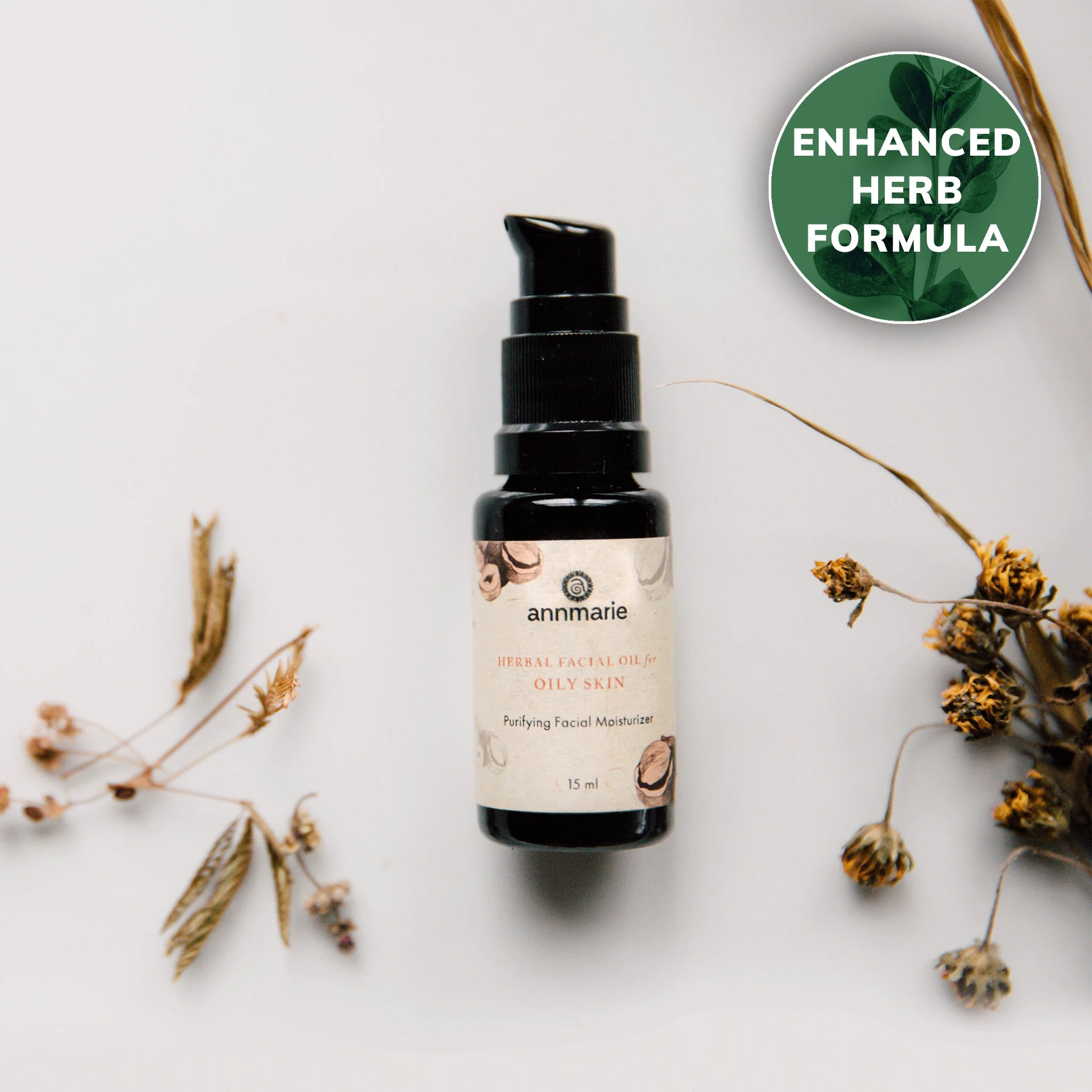 Sustainable Herbal Facial Oil for Oily Skin 15ml – Collective High-End