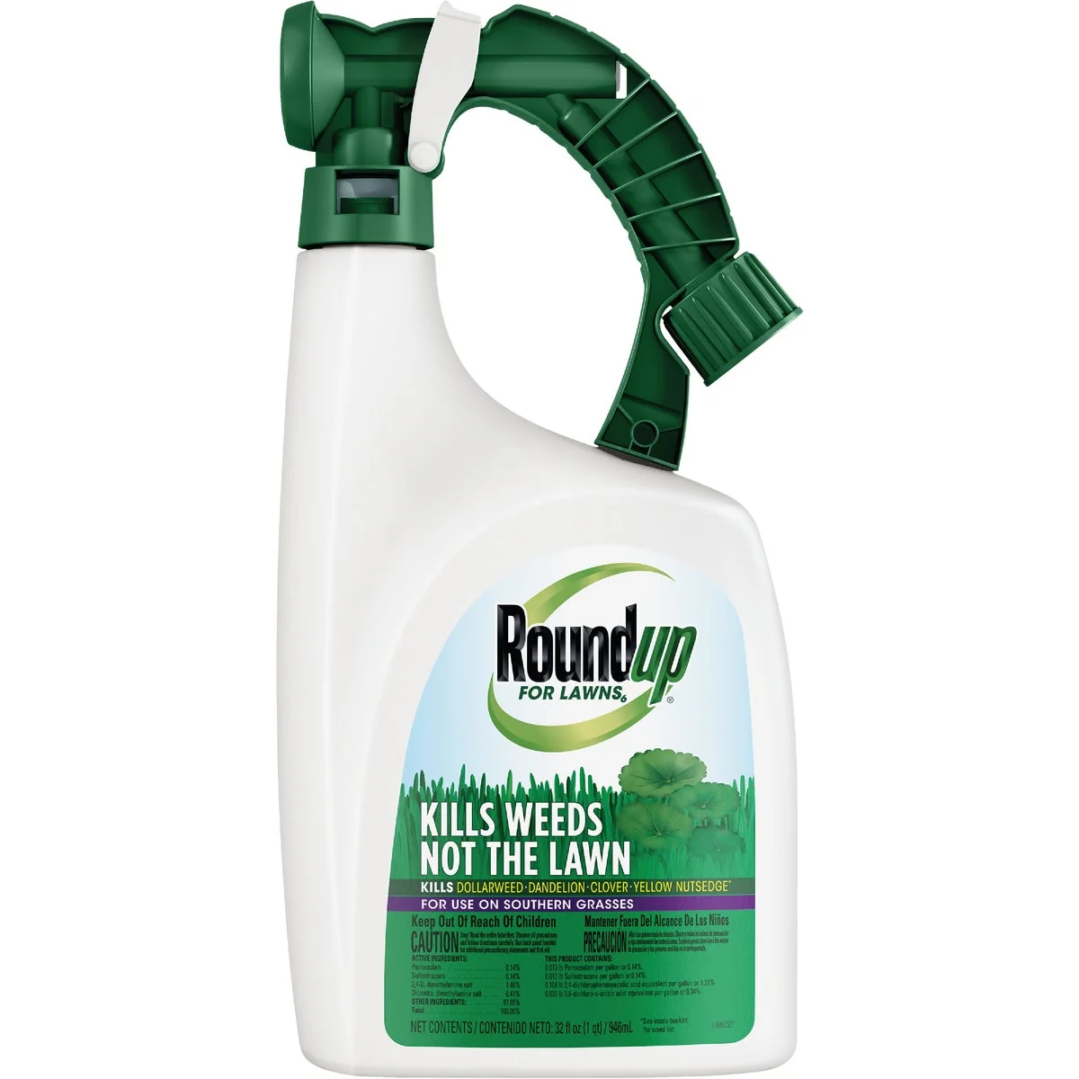 Fine Roundup For Lawns 32 Oz. Ready To Spray Southern Formula Weed Killer Exclusive