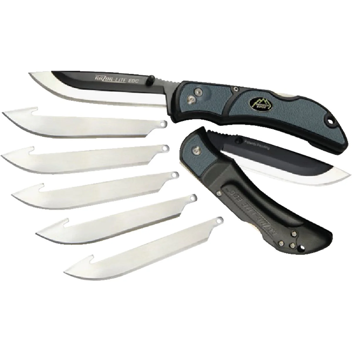 Next-Generation Outdoor Edge Razor-Lite Replaceable Blade 3-1 2 In. Folding Knife Gray High-Quality