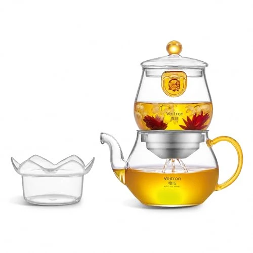 Premium Material Glass Teapot Set Refined