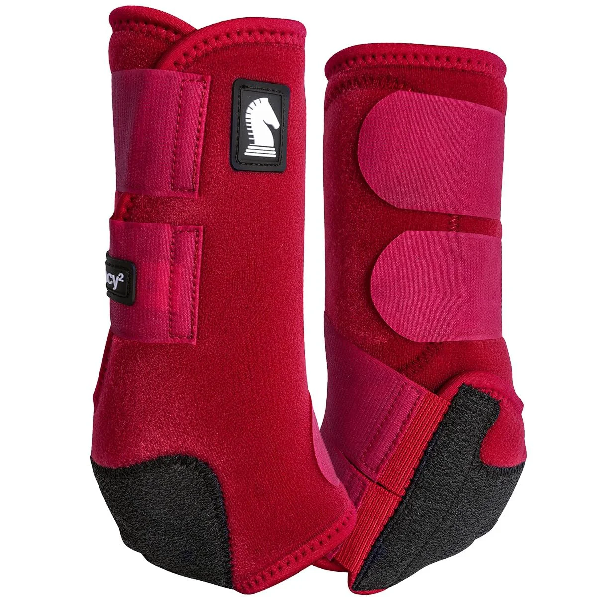 Luxury Classic Equine Legacy2 Front Boots Crimson Large – Cradle Fetlock Protection Crossfire Shield Fashionable