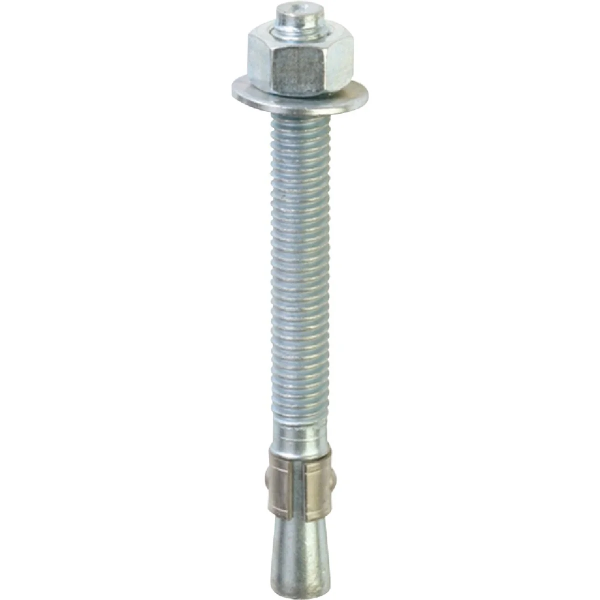 Dependable Red Head 1 2 In. x 2-3 4 In. Zinc Wedge Anchor Bolt Clean