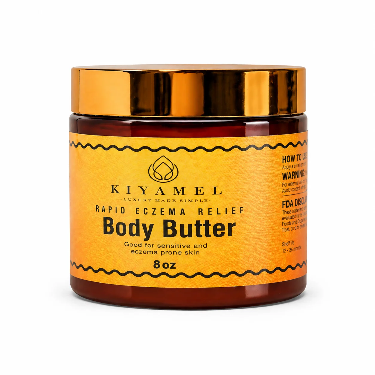 Elegant Rapid Eczema Relief Body Butter Traditional
