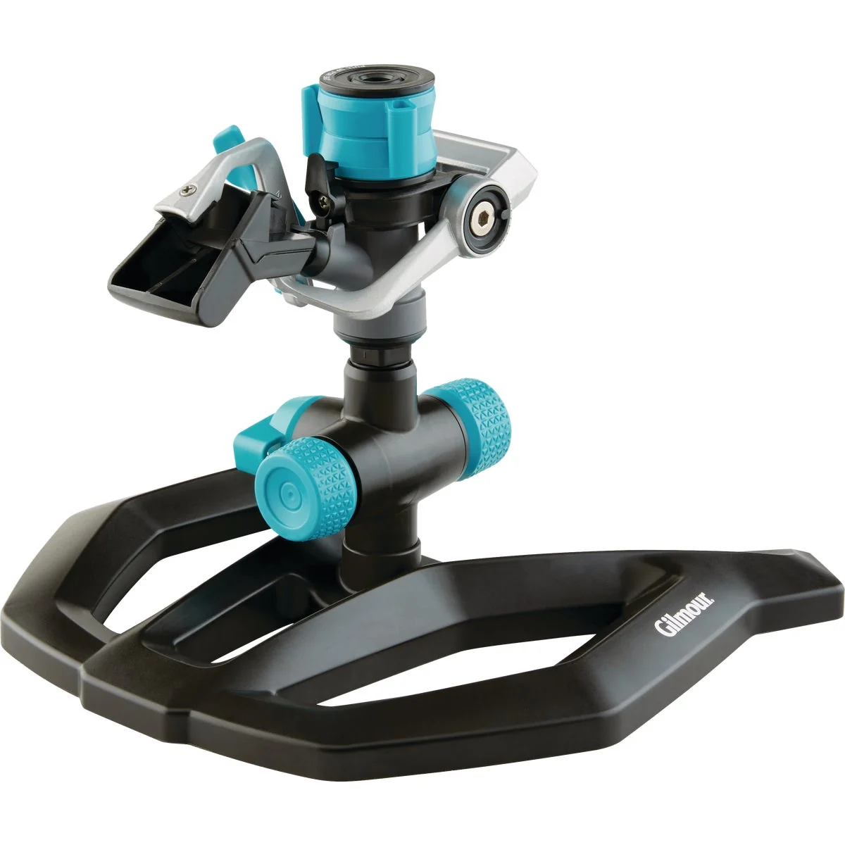 Expertly Made Gilmour Plastic Impact Sprinkler with On Off Base Convenient