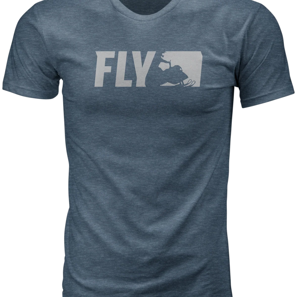 Reliable Fly Primary Tee Indigo Sm Detailed