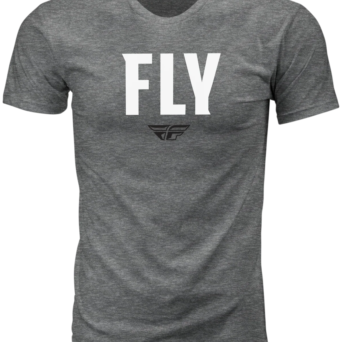 World-Class Fly Wfh Tee Dark Grey Heather Sm Enhanced