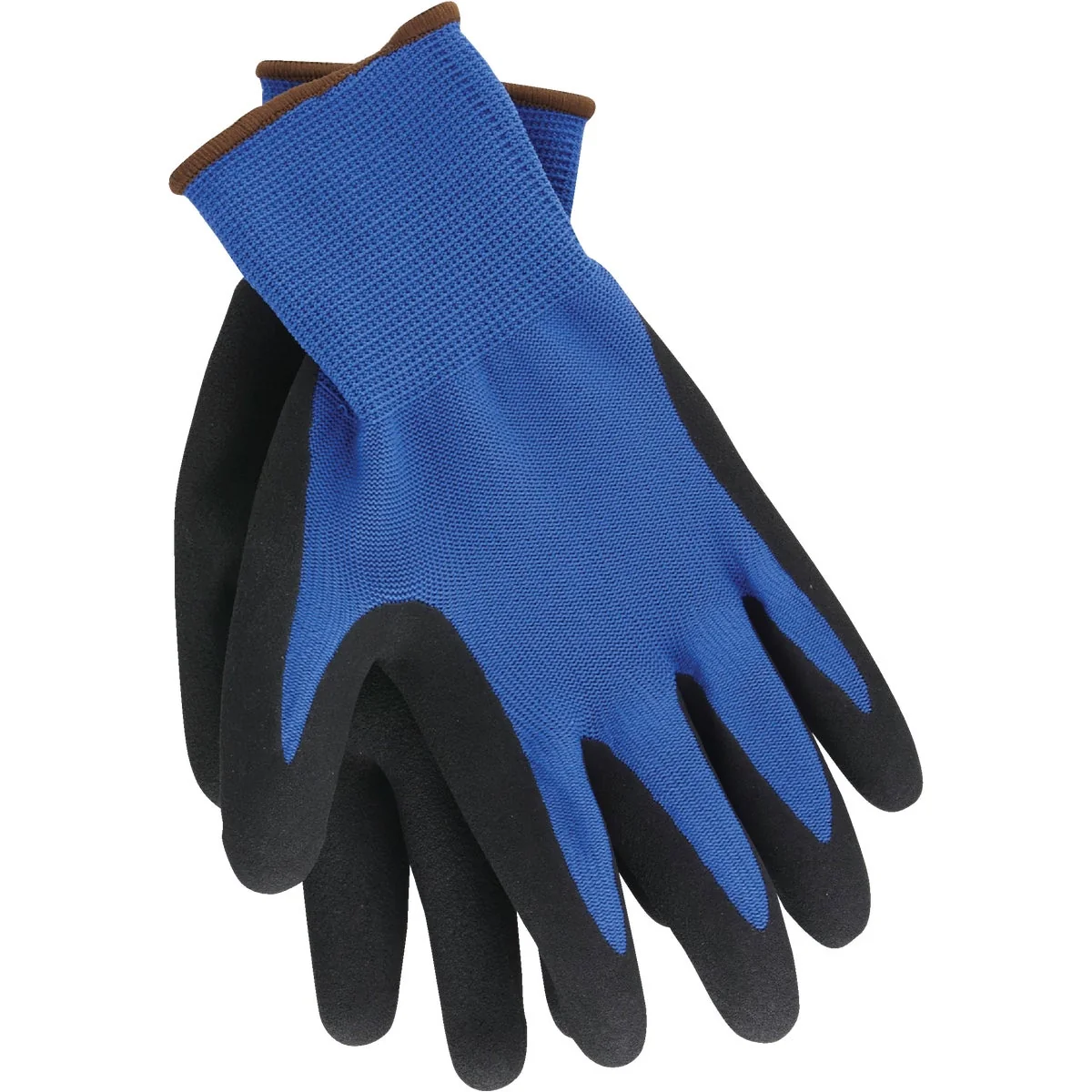 Unique Do it Men’s Large Latex Coated Glove Blue 3-Pack Next-Generation