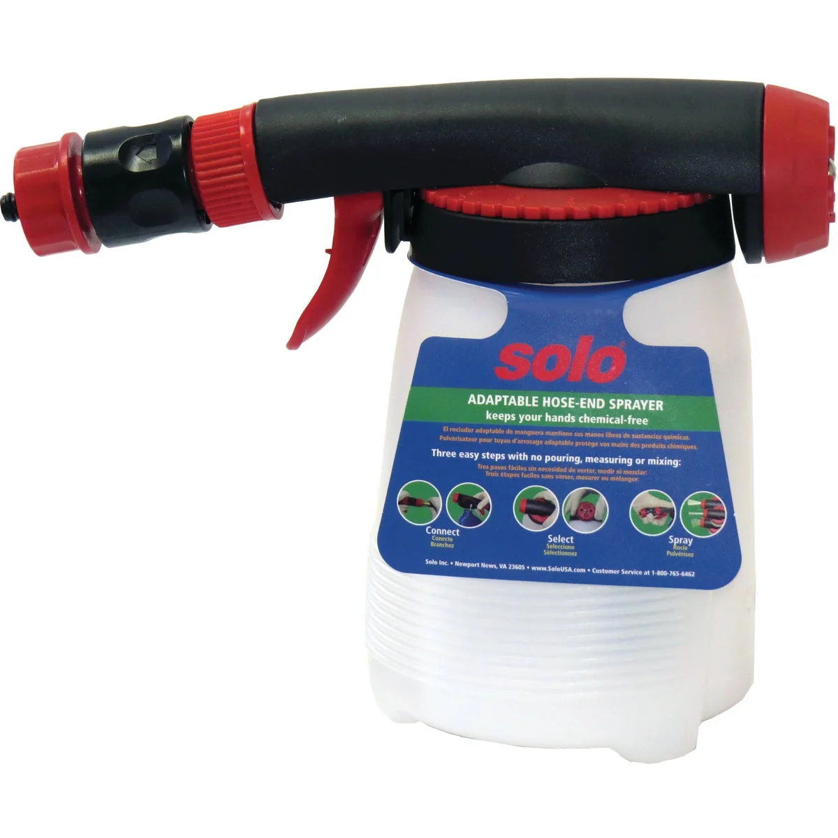 Safe Solo 32 Oz. Hose End Sprayer Carefully Designed